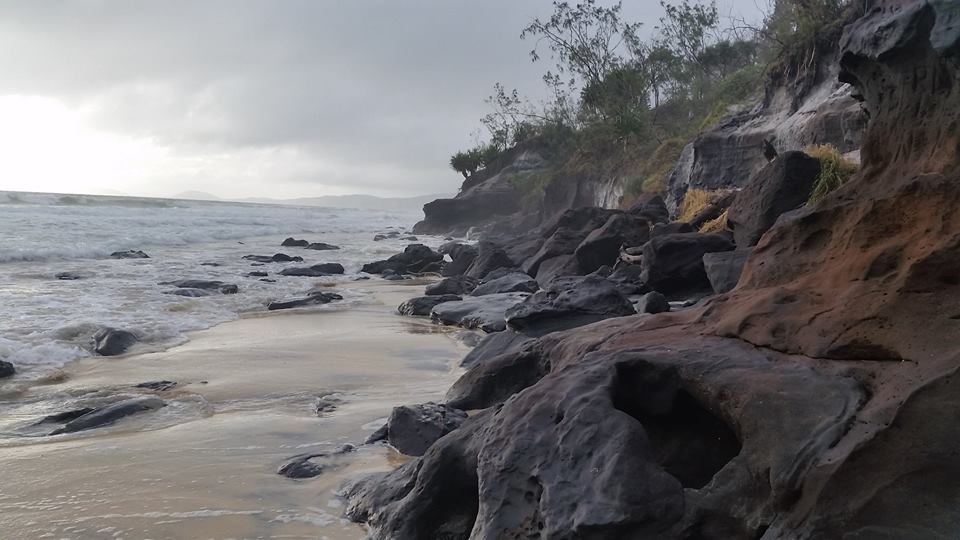 In early 2015 Tropical Cyclone Marcia managed to swallow 2 metres of sand off Rainbow Beach.  Thankfully our world-class playground was returned to us within 2-3 weeks.