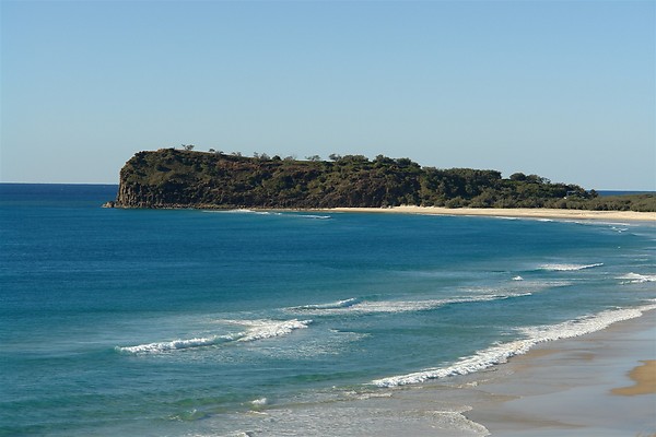 The only rock formation on Fraser Island Indian Head provides an excellent lookout vantage point.
